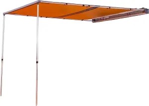 ARB 4X4 | Hard Case Awning With Light 2.5M Silver (814411)