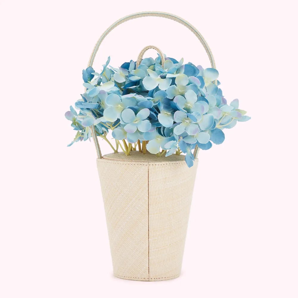 HYDRANGEA BASKET BAG