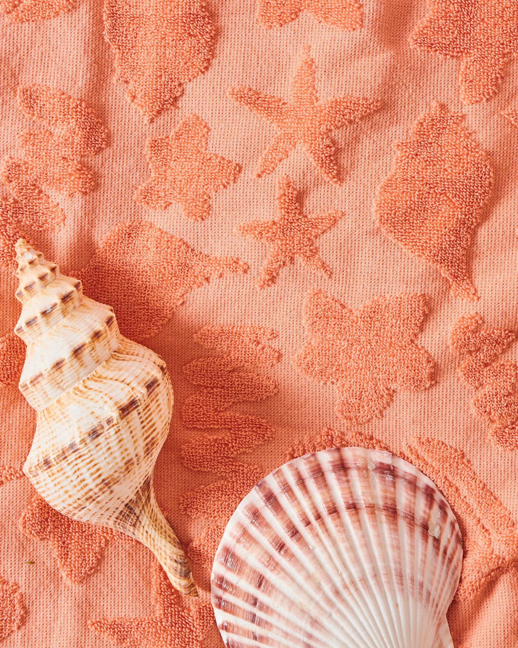 Kip & Co Peach Rock Pool Terry Bath Towel