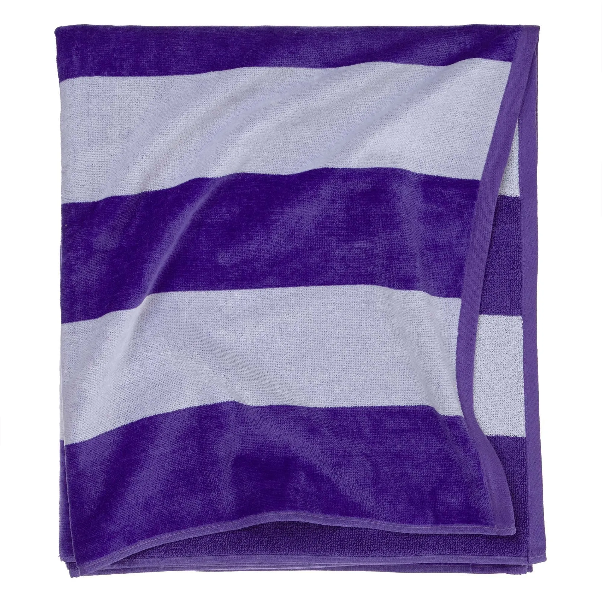 Serena Beach Towel [Purple/White]